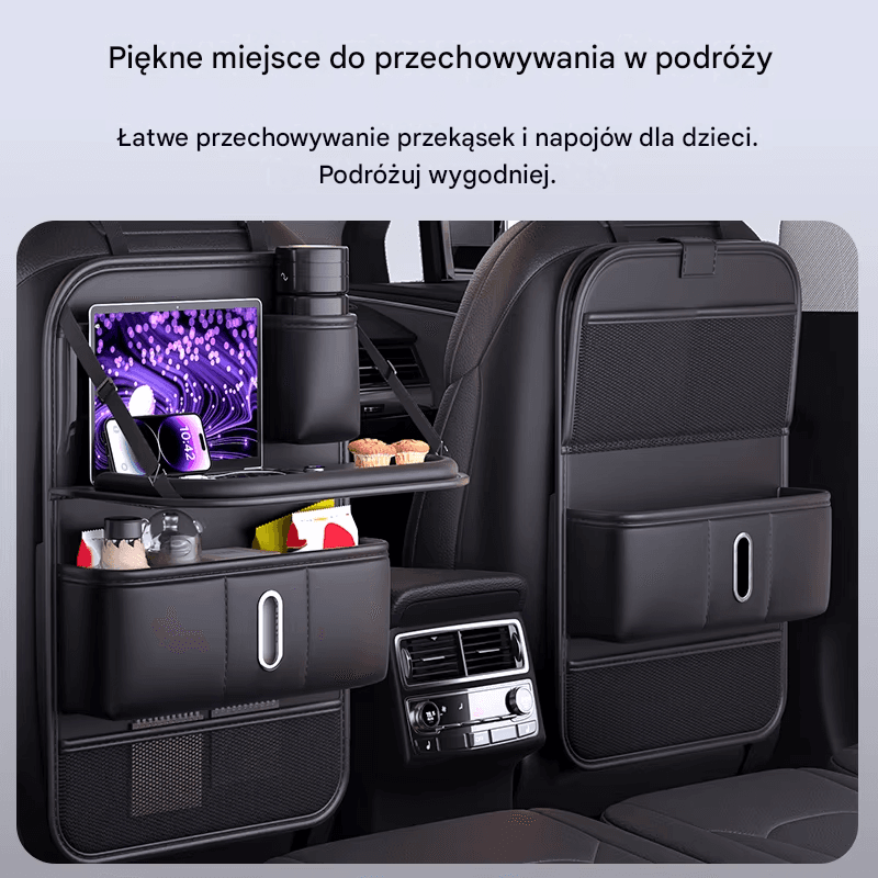 TravelNest™ – Organizer Samochodowy Premium dla Dzieci Na Tylne Siedzenie