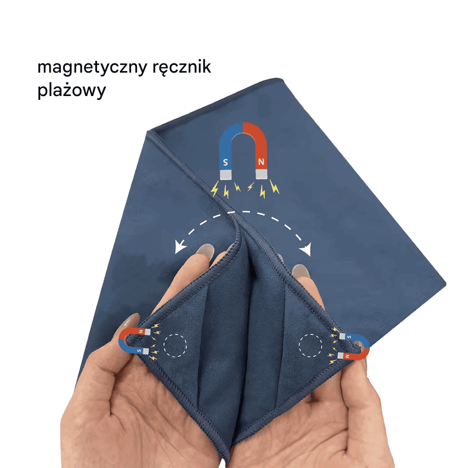 MagWrap™ – Magnetyczna Osłona do Przebierania na Plaży